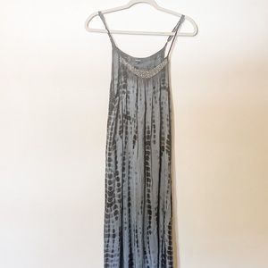 Vacation Maxi Dress with Bead Details